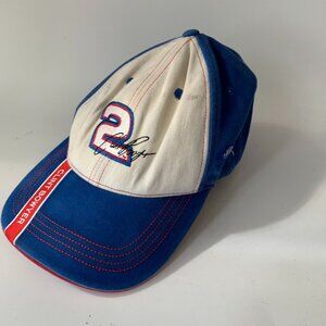 Timberland Pro Clint Bowyer Ball Hat Cap RCR Embroidered Blue NASCAR Adjustable